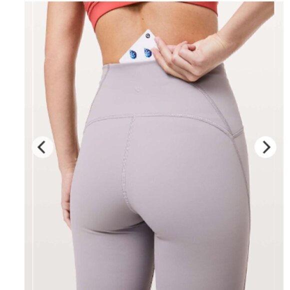 Lululemon Train Times 7/8 Pant *25" Dark Chrome Size 4 - Picture 5 of 16